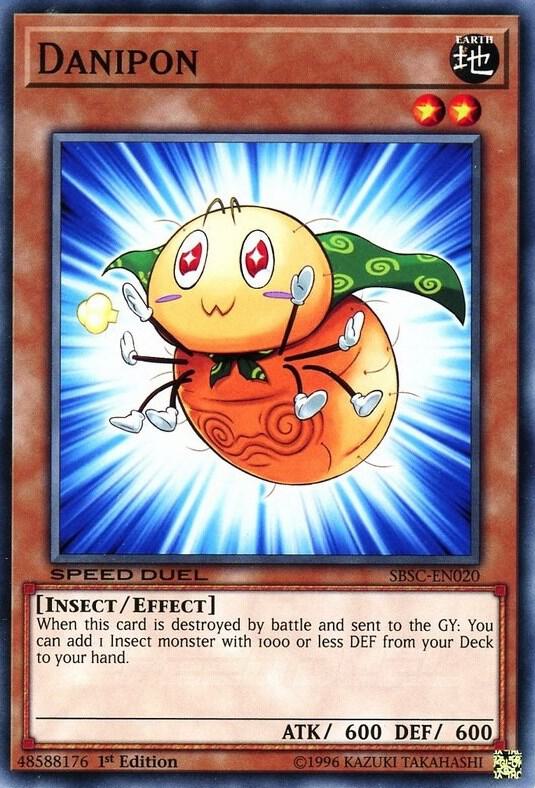 Danipon SBSC-EN020 card from Speed Duel: Scars of Battle