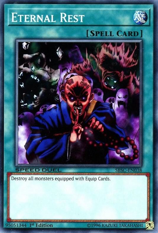 Eternal Rest SBSC-EN038 card from Speed Duel: Scars of Battle