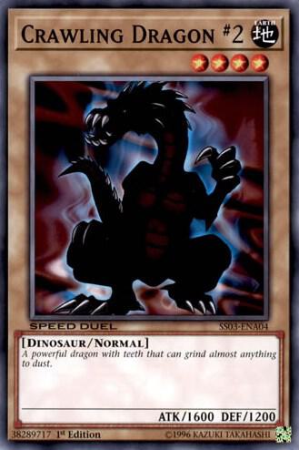 Crawling Dragon #2 SS03-ENA04 card from Speed Duel Decks: Ultimate Predators