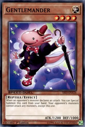 Gentlemander SS03-ENA16 card from Speed Duel Decks: Ultimate Predators