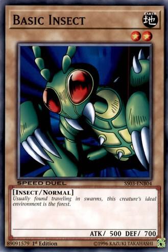 Basic Insect SS03-ENB04 card from Speed Duel Decks: Ultimate Predators