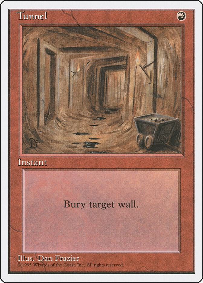 Tunnel card from Fourth Edition