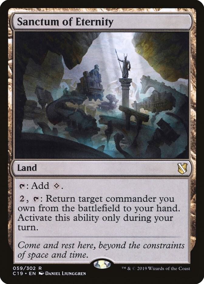 Sanctum of Eternity 59 card from Commander 2019