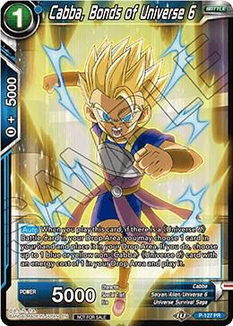 Cabba, Bonds of Universe 6 (Shop Tournament: Assault of Saiyans) P-127 card from Promotion Cards