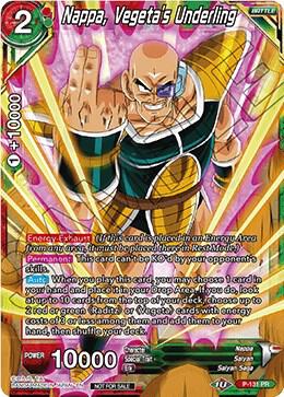 Nappa, Vegeta's Underling (Shop Tournament: Assault of Saiyans) P-131 card from Promotion Cards