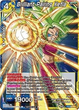 Brilliant Pairing Kefla (Shop Tournament: Assault of Saiyans) P-132 card from Promotion Cards