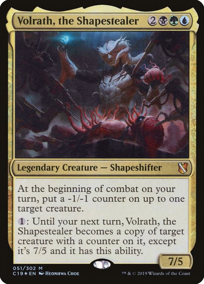 Volrath, the Shapestealer 51 card from Commander 2019