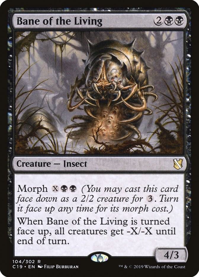 Bane of the Living 104 card from Commander 2019