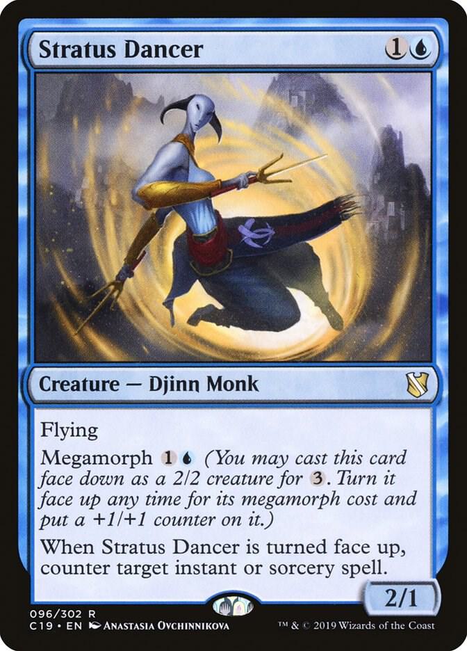 Stratus Dancer 96 card from Commander 2019