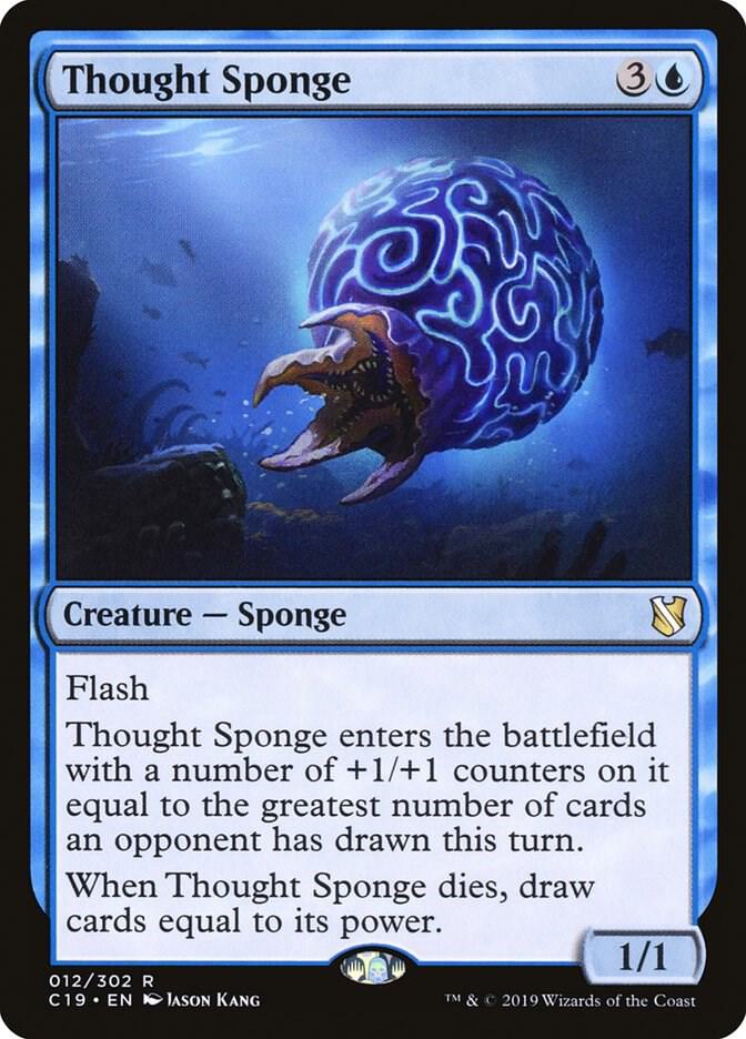 Thought Sponge 12 card from Commander 2019