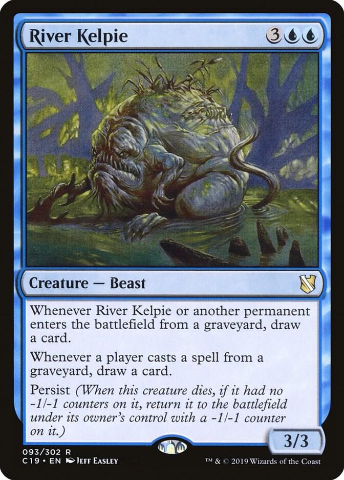 River Kelpie 93 card from Commander 2019
