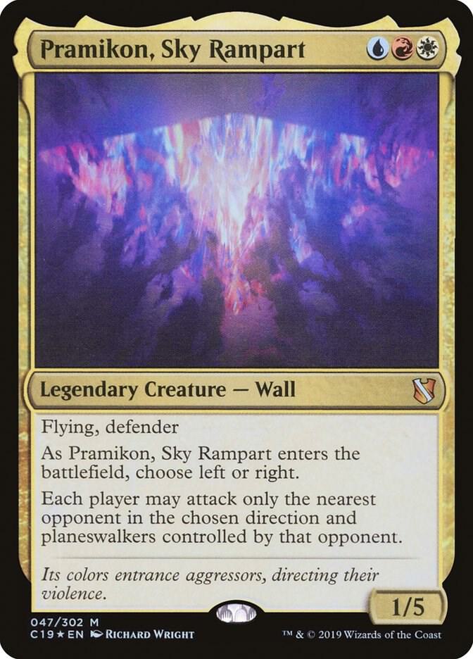 Pramikon, Sky Rampart 47 card from Commander 2019