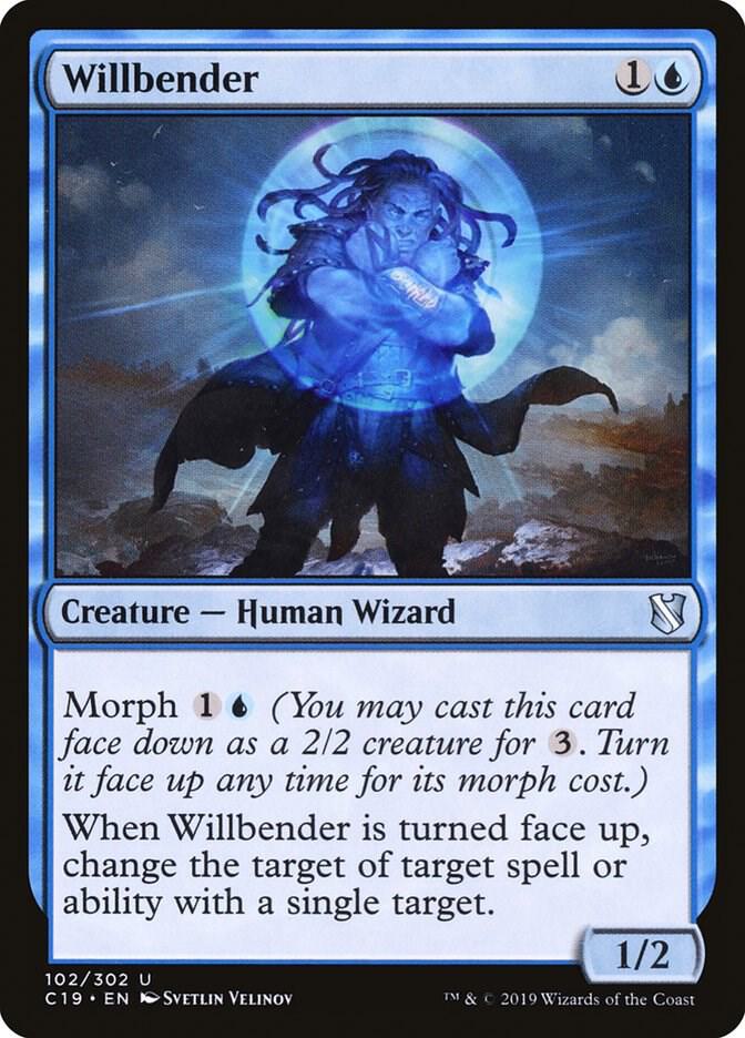 Willbender 102 card from Commander 2019
