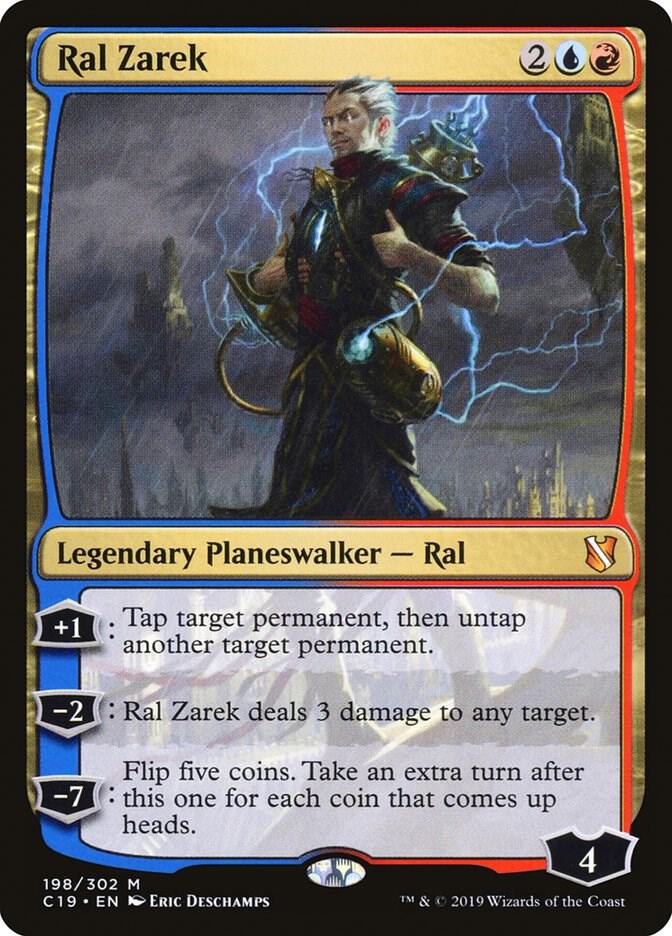 Ral Zarek 198 card from Commander 2019