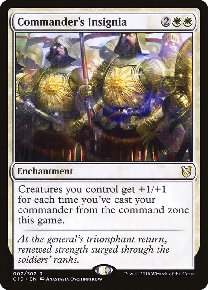 Commander's Insignia 2 card from Commander 2019