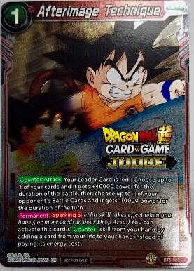 Afterimage Technique BT5-023 card from Judge Promotion Cards