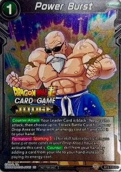 Power Burst BT5-115 card from Judge Promotion Cards