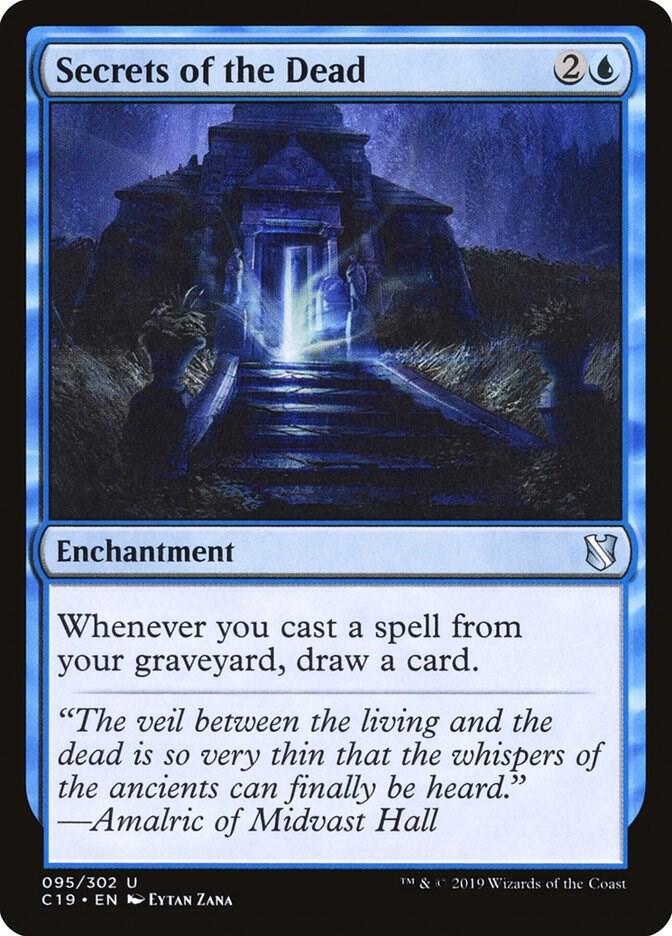 Secrets of the Dead 95 card from Commander 2019