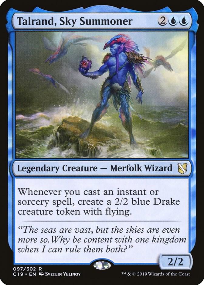 Talrand, Sky Summoner 97 card from Commander 2019