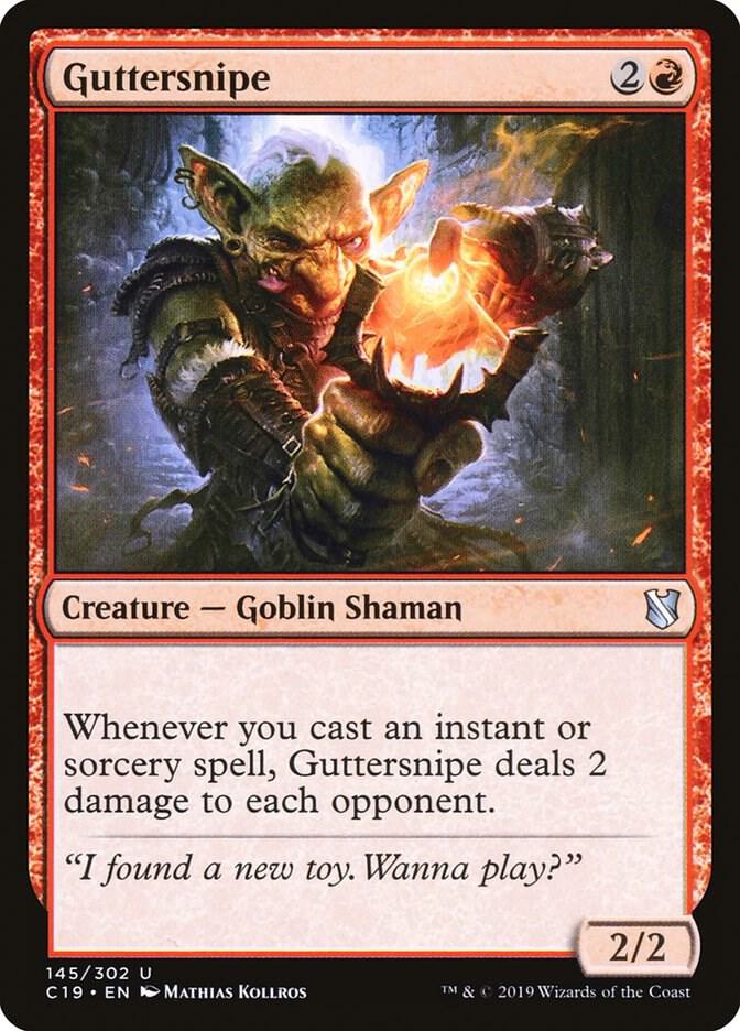 Guttersnipe 145 card from Commander 2019