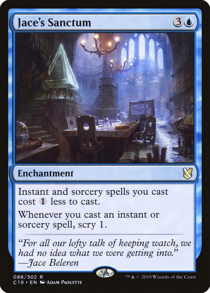 Jace's Sanctum 88 card from Commander 2019