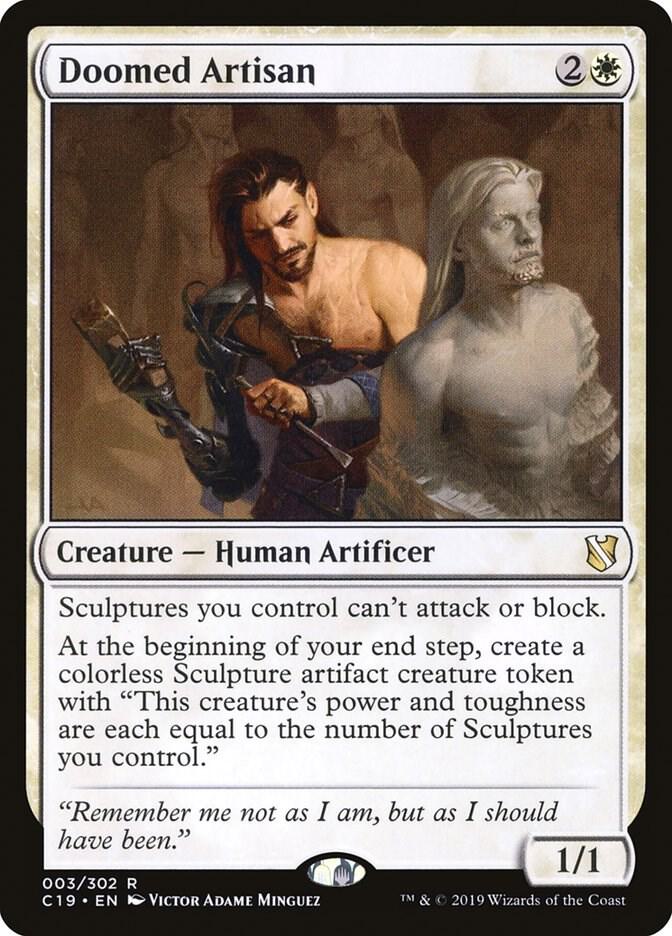 Doomed Artisan 3 card from Commander 2019