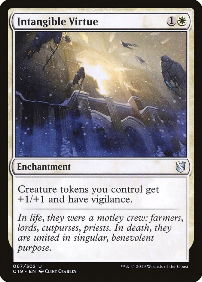 Intangible Virtue 67 card from Commander 2019