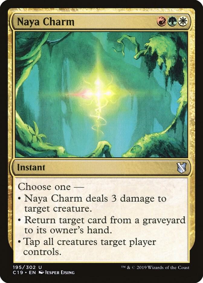 Naya Charm 195 card from Commander 2019