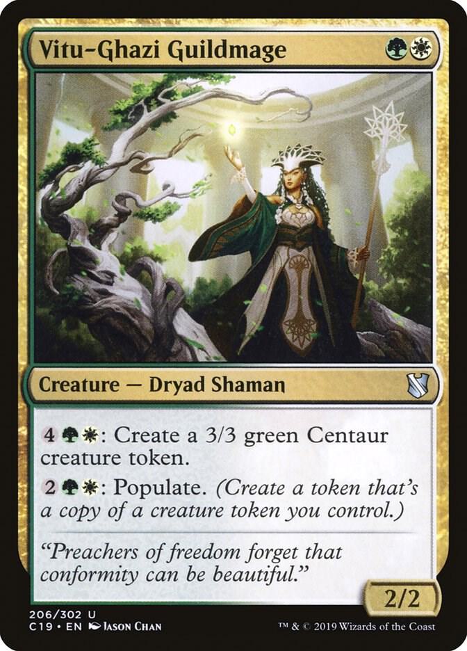 Vitu-Ghazi Guildmage 206 card from Commander 2019