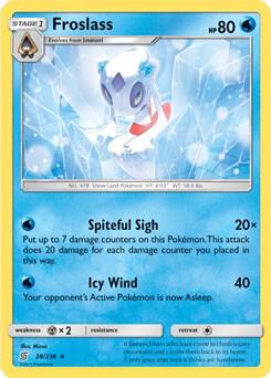 Froslass - 38/236 (SM Unified Minds) 038/236 card from Deck Exclusives