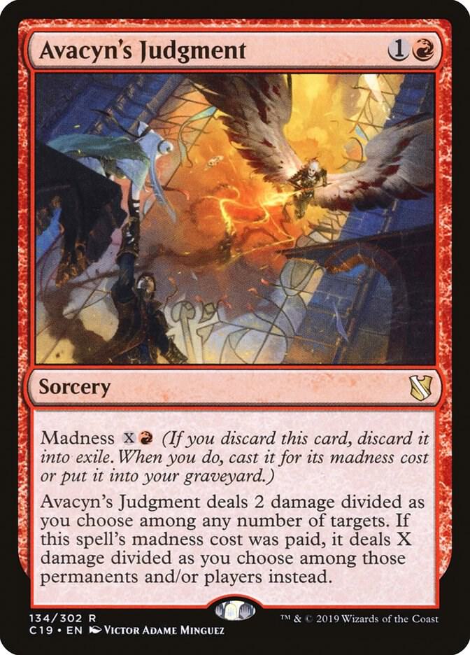 Avacyn's Judgment 134 card from Commander 2019