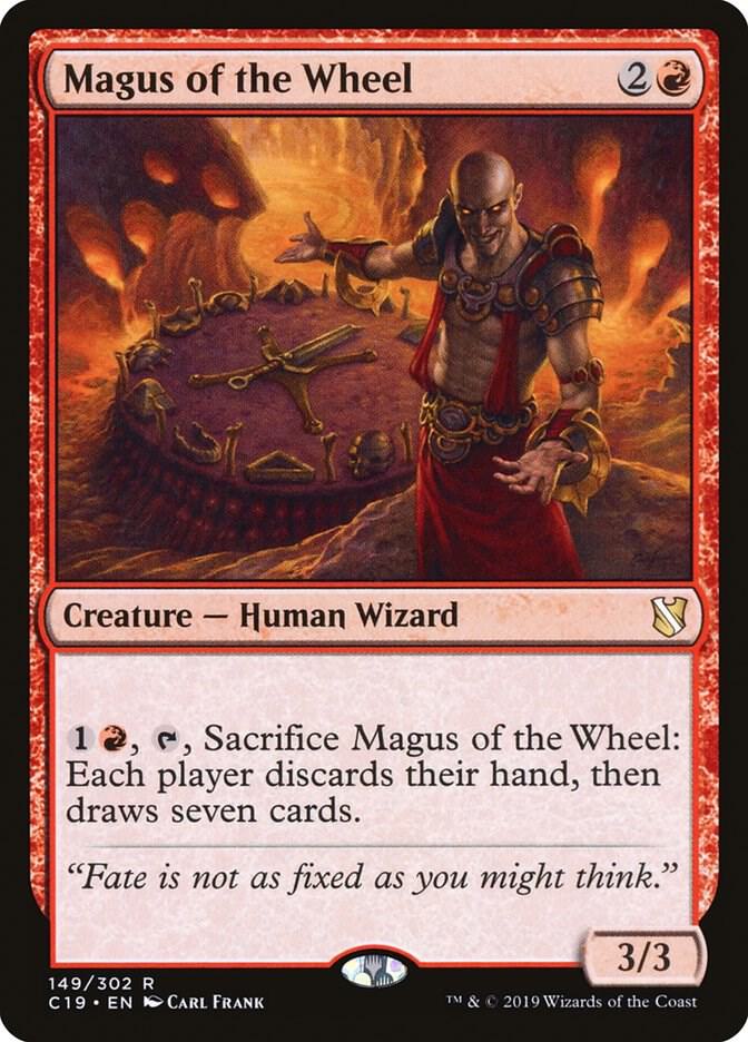 Magus of the Wheel 149 card from Commander 2019