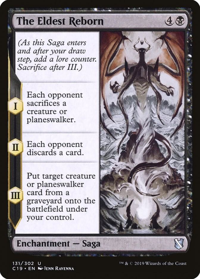 The Eldest Reborn 131 card from Commander 2019
