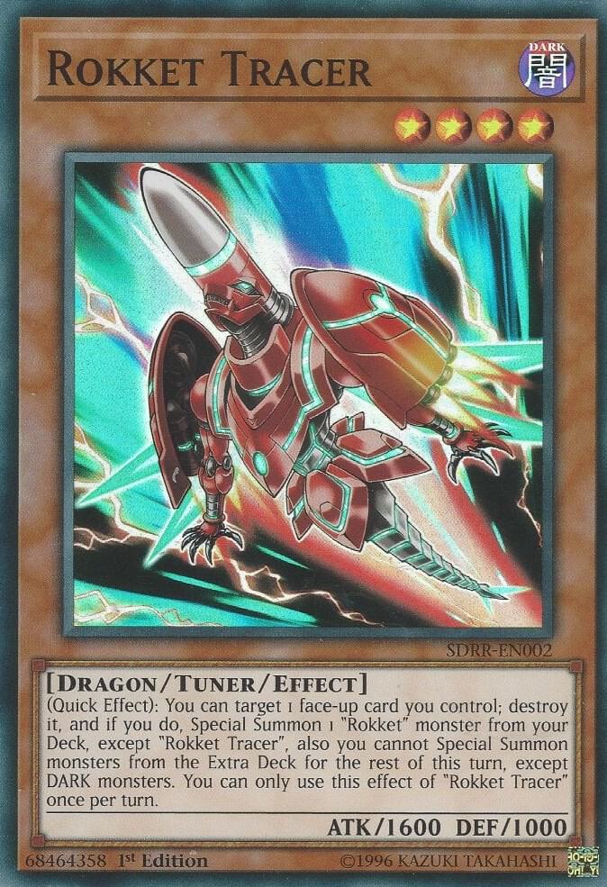 Rokket Tracer SDRR-EN002 card from Structure Deck: Rokket Revolt