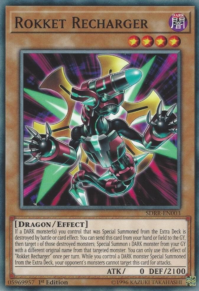 Rokket Recharger SDRR-EN003 card from Structure Deck: Rokket Revolt