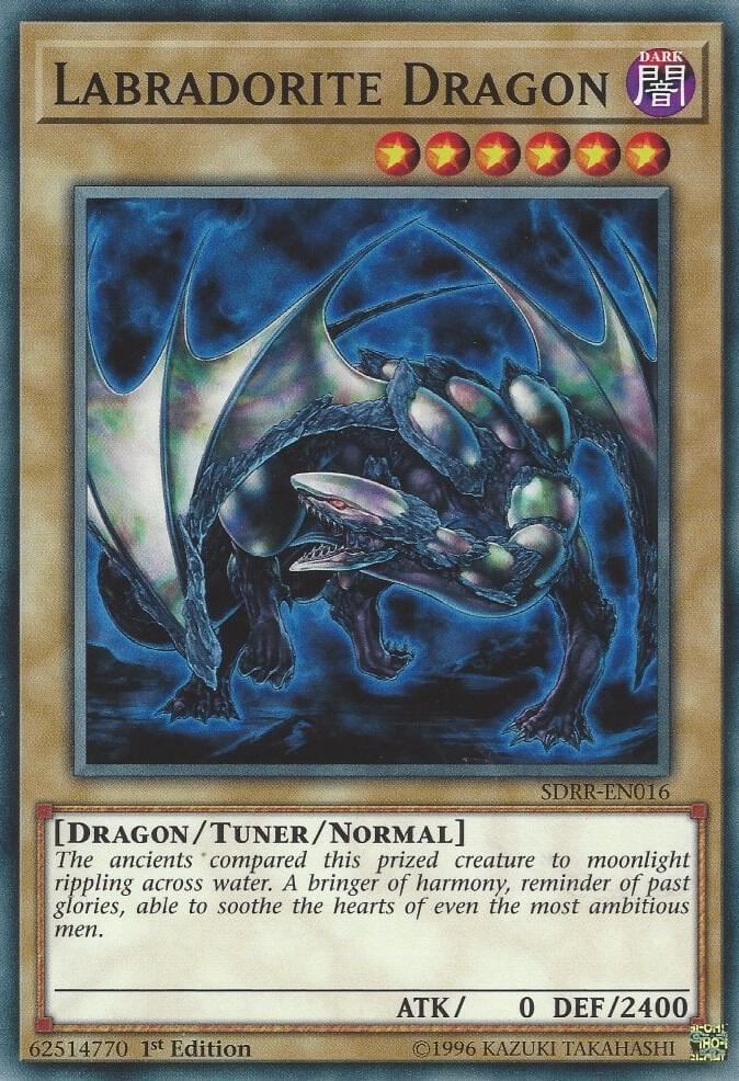 Labradorite Dragon SDRR-EN016 card from Structure Deck: Rokket Revolt