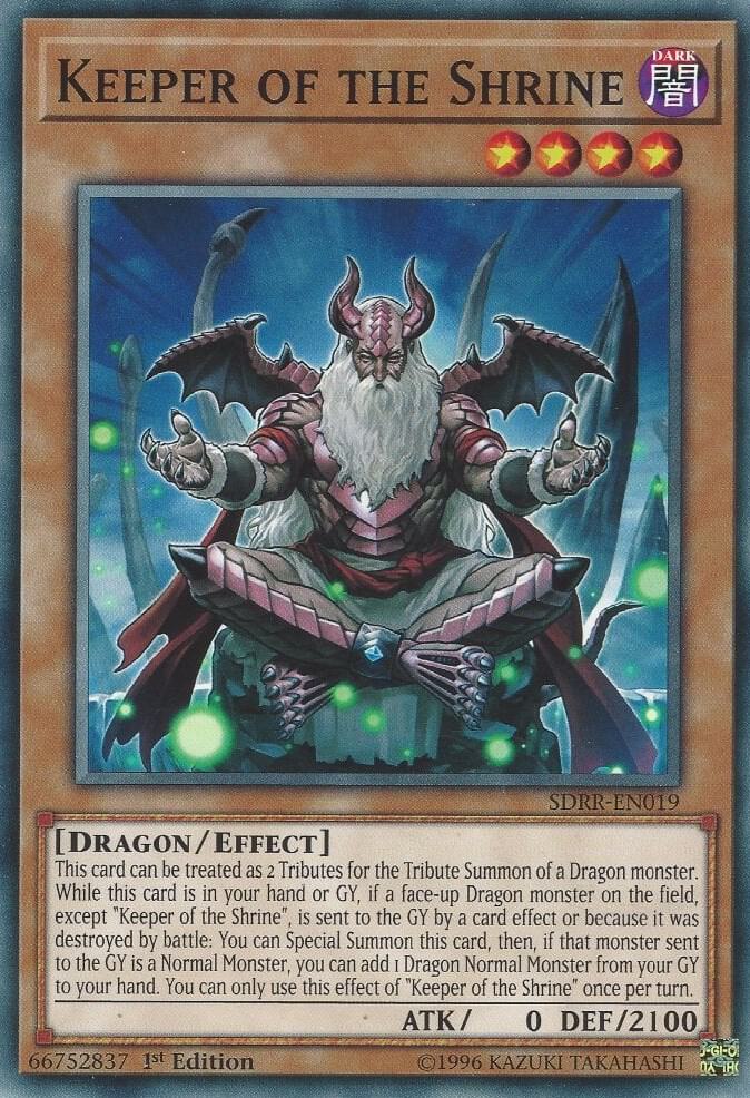 Keeper of the Shrine SDRR-EN019 card from Structure Deck: Rokket Revolt