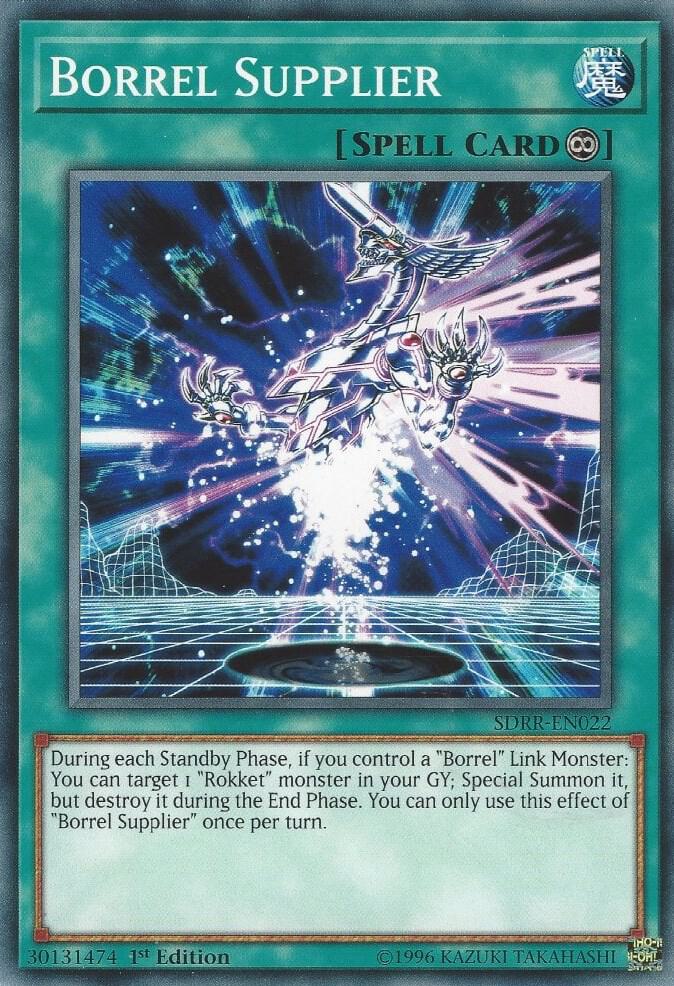 Borrel Supplier SDRR-EN022 card from Structure Deck: Rokket Revolt