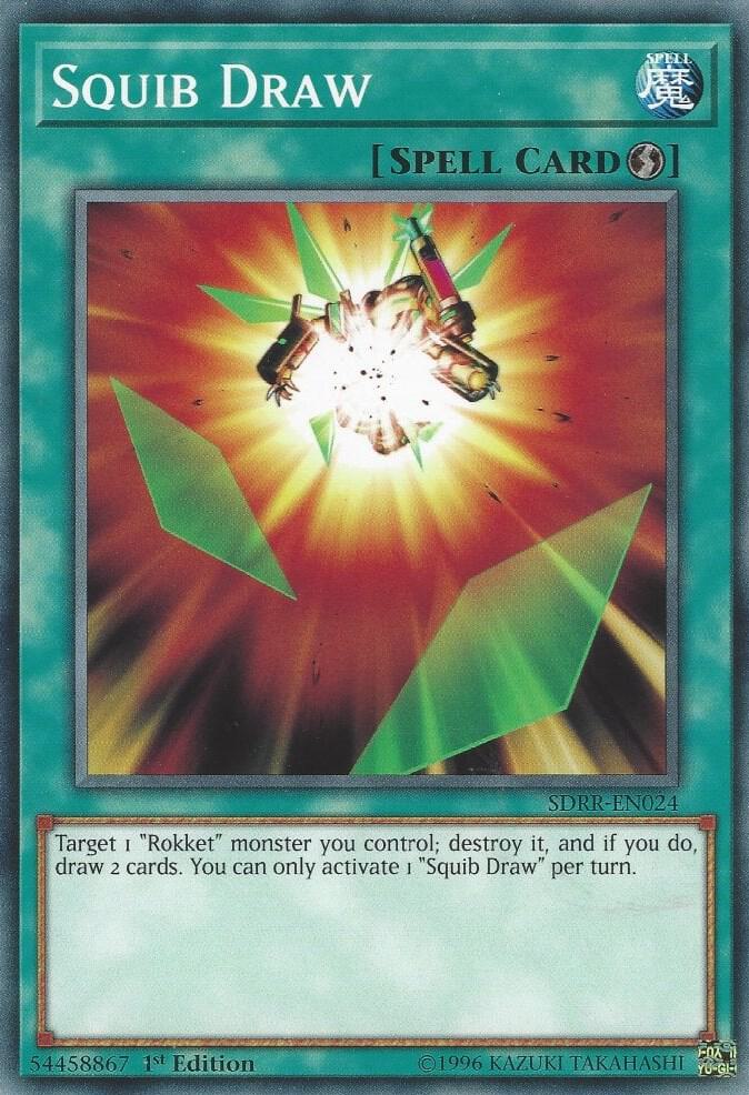 Squib Draw SDRR-EN024 card from Structure Deck: Rokket Revolt