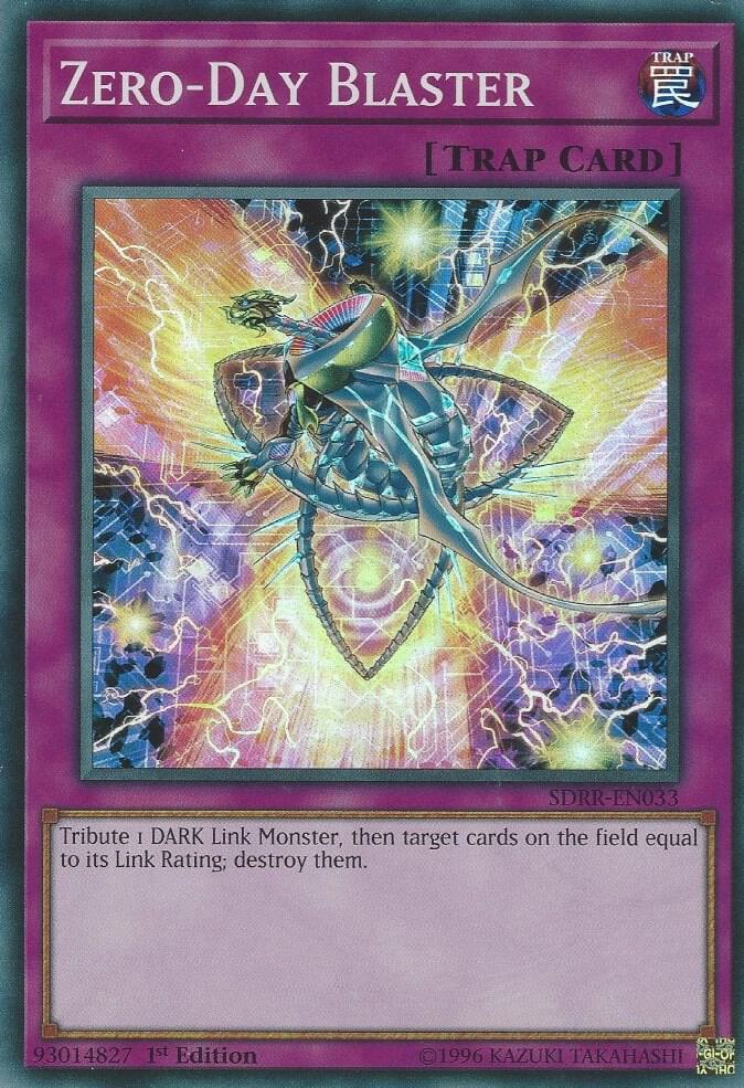 Zero-Day Blaster SDRR-EN033 card from Structure Deck: Rokket Revolt