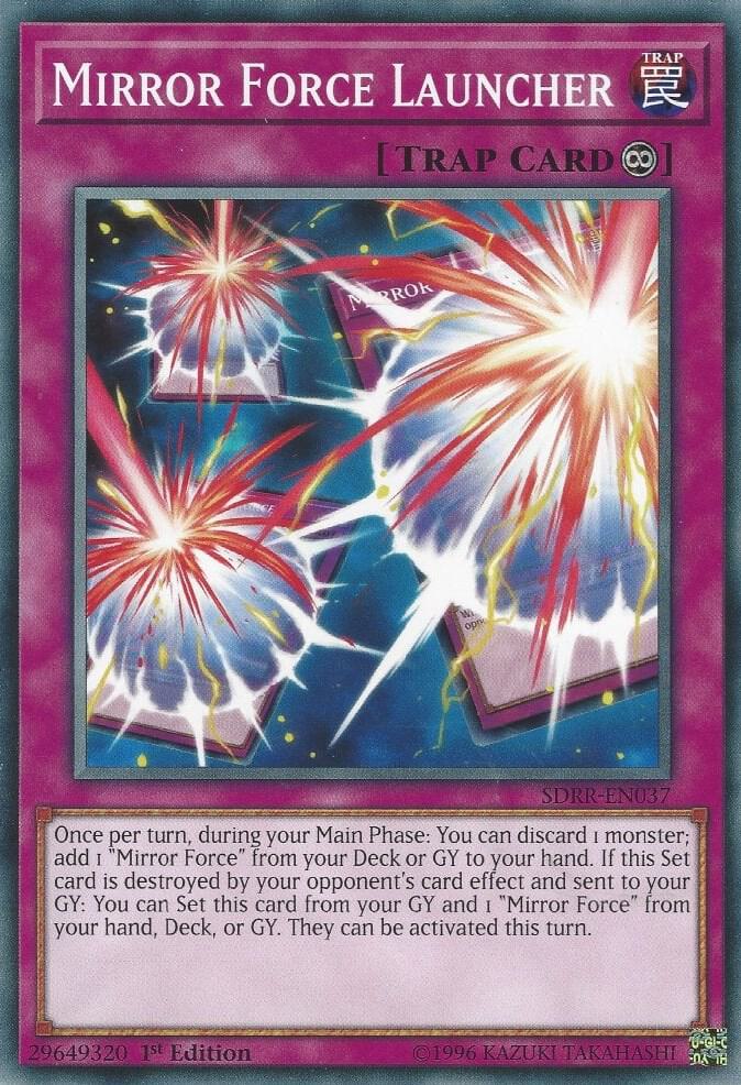 Mirror Force Launcher SDRR-EN037 card from Structure Deck: Rokket Revolt