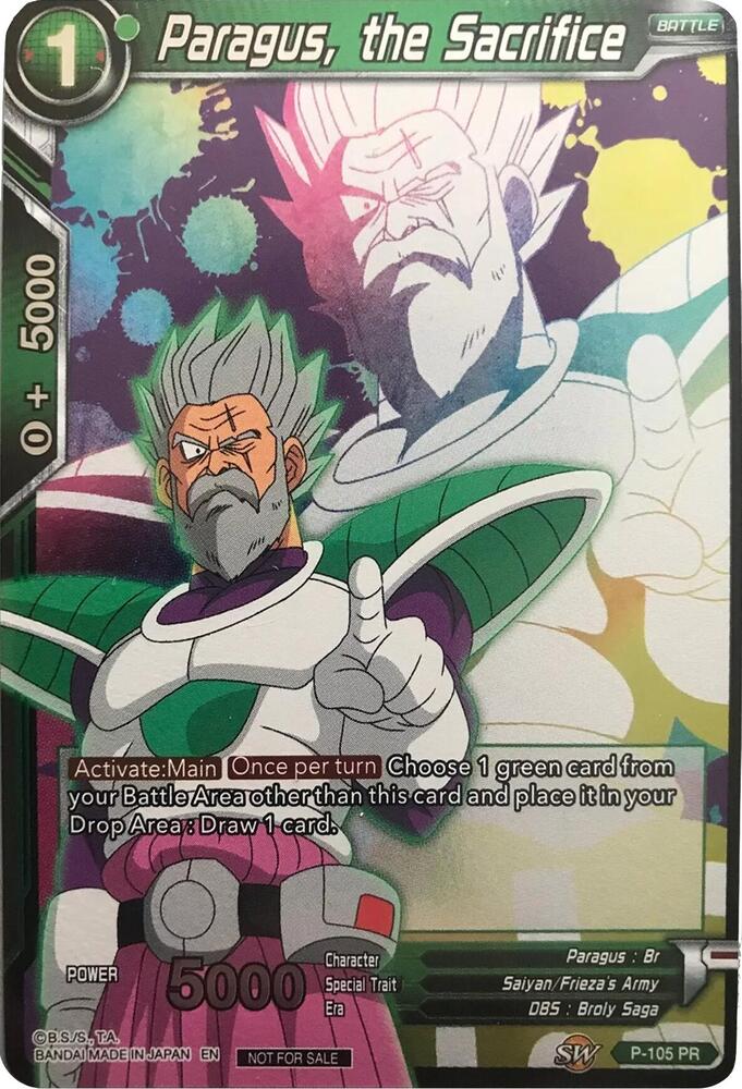 Paragus, the Sacrifice (Event Pack 4) P-105 card from Promotion Cards