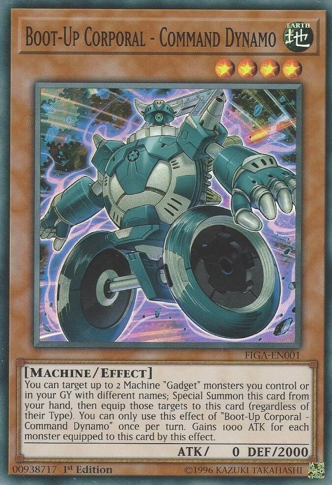 Boot-Up Corporal - Command Dynamo FIGA-EN001 card from Fists of the Gadgets