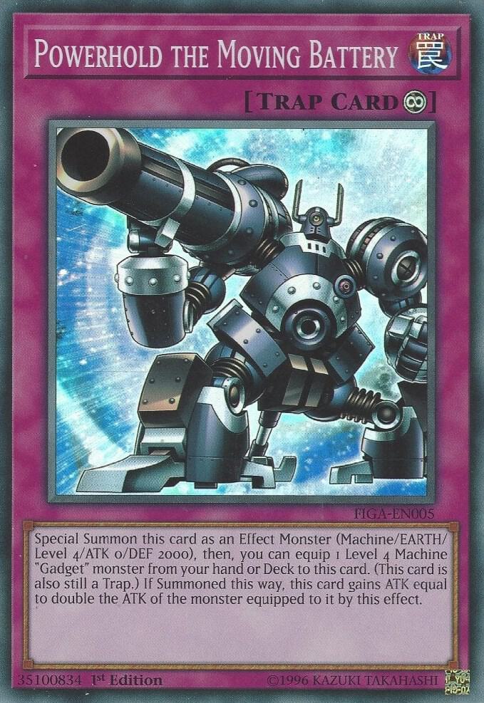 Powerhold the Moving Battery FIGA-EN005 card from Fists of the Gadgets