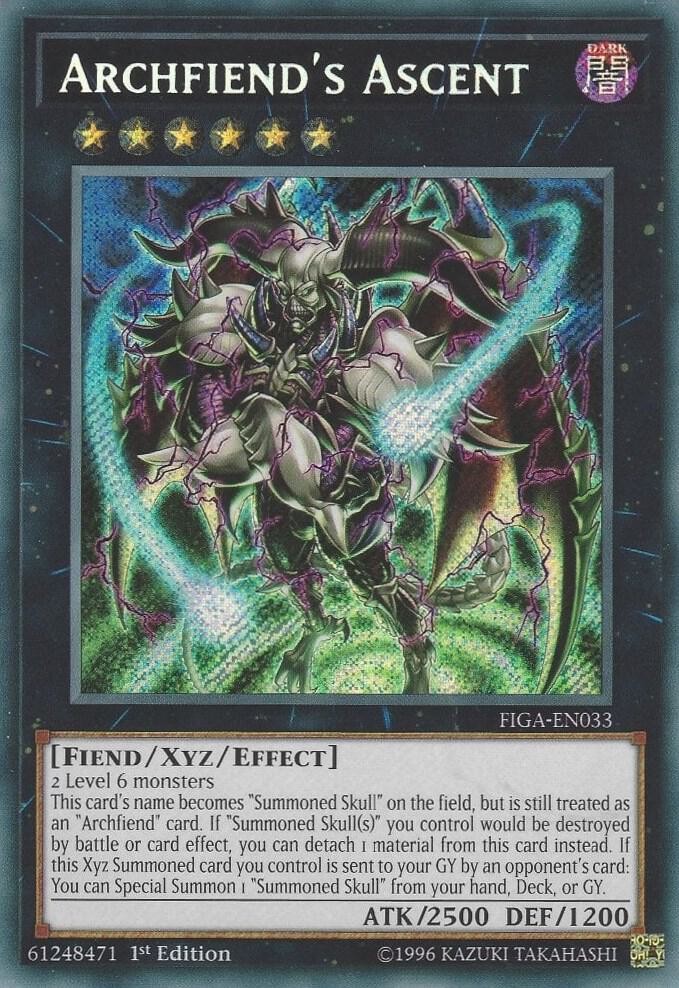 Archfiend's Ascent FIGA-EN033 card from Fists of the Gadgets