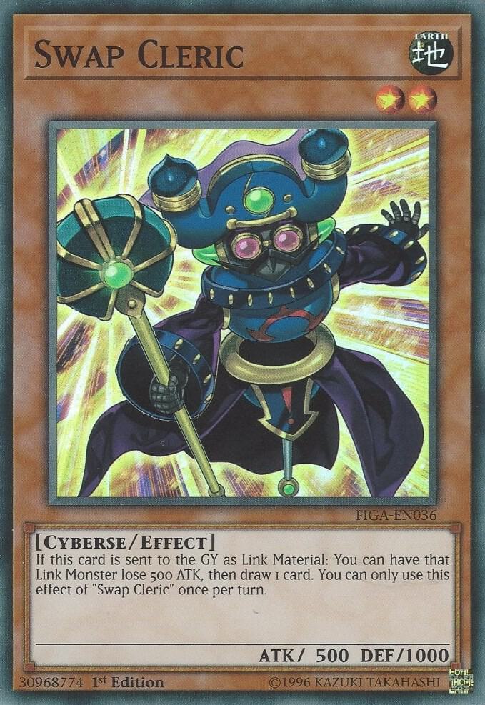 Swap Cleric FIGA-EN036 card from Fists of the Gadgets