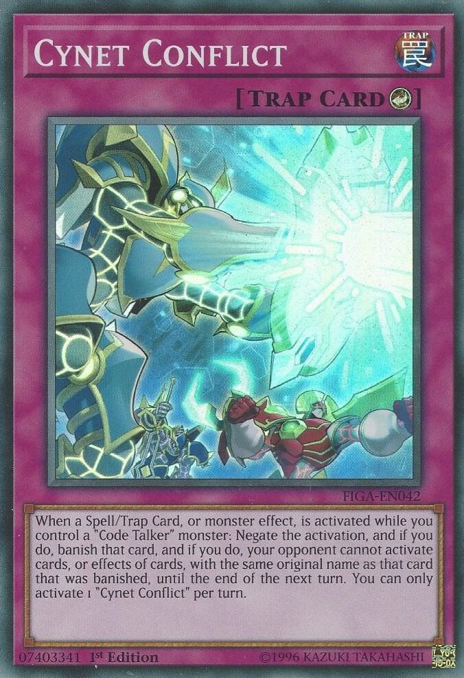 Cynet Conflict FIGA-EN042 card from Fists of the Gadgets