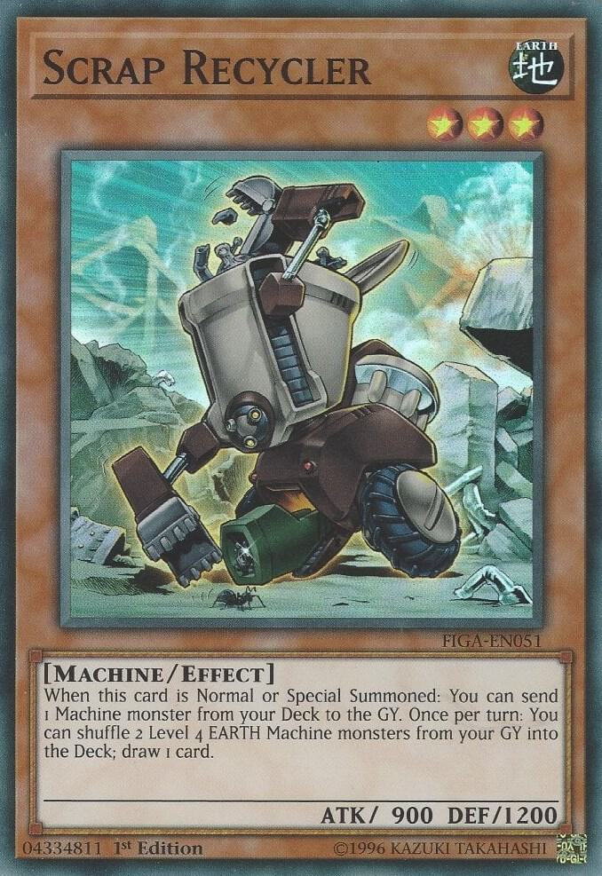 Scrap Recycler FIGA-EN051 card from Fists of the Gadgets