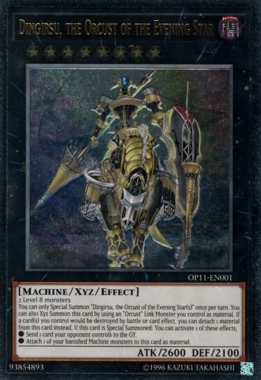 Dingirsu, the Orcust of the Evening Star (UTR) OP11-EN001 card from OTS Tournament Pack 11