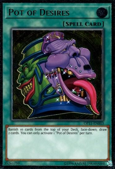 Pot of Desires (UTR) OP11-EN003 card from OTS Tournament Pack 11